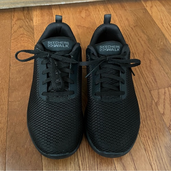 Skechers GOGA MAX AII Black SN15601 W Lace Up Athletic Shoes Sneakers Size 6.5 - Picture 11 of 13